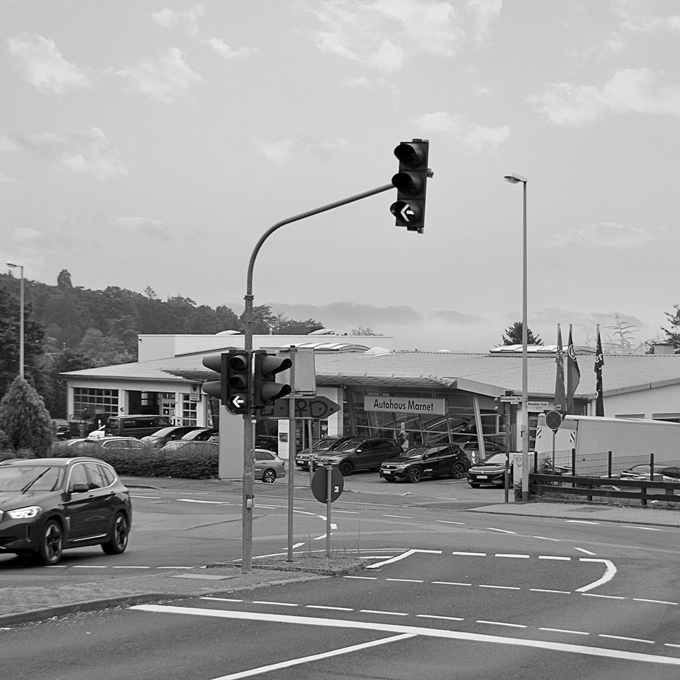 Straßenecke in Königstein i. Ts.