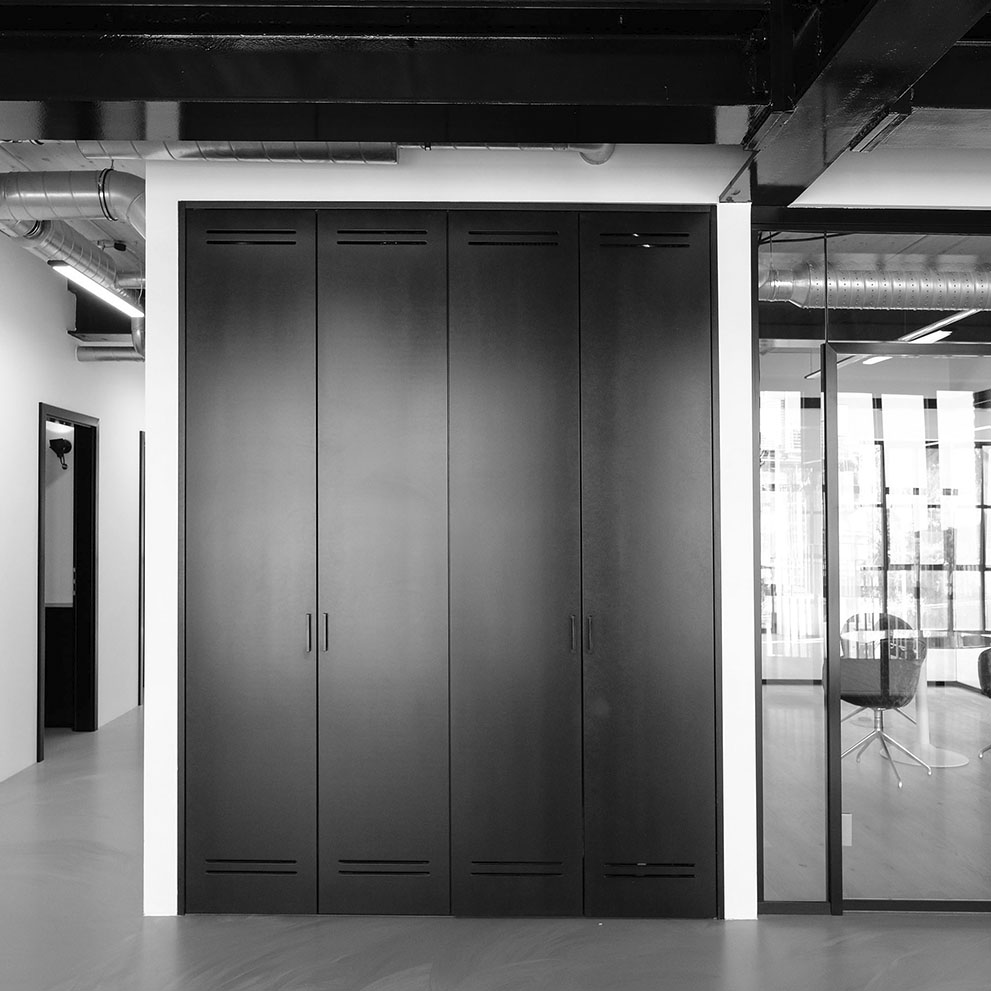 Einbauschrank in Büro